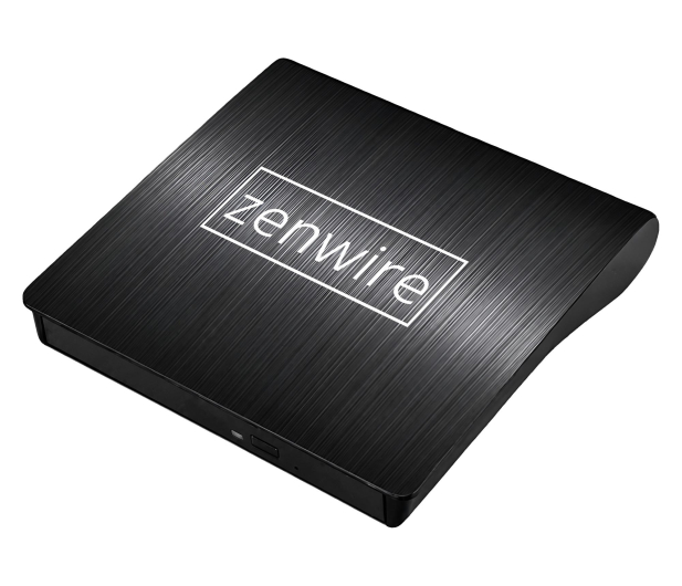 Zenwire Napęd Zewnętrzny DVD CD 2w1 USB 3.0 USB-C ECD829-Y - 1604629 - zdjęcie 2